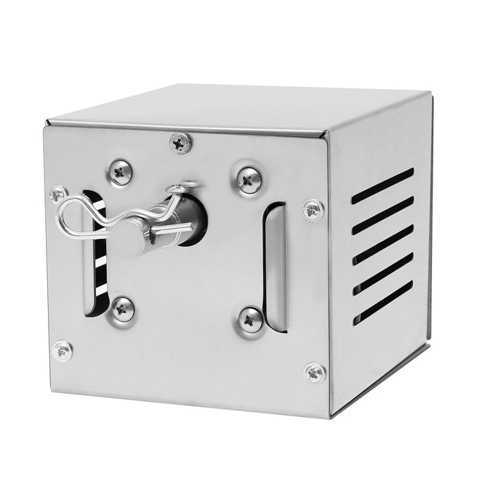Grillmotor für Grillspiess Rotisserie-Motor, 25W 80-100 kg Edelstahl Grill Motor Universal BBQ Grill