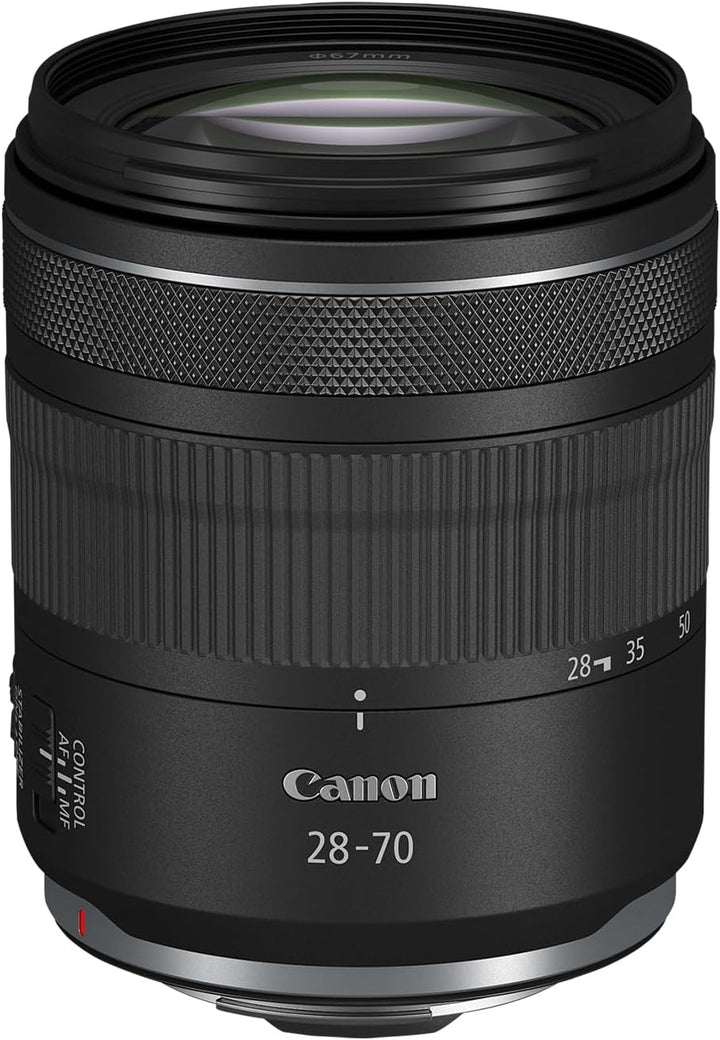 Das Canon RF 28-70mm F2.8 is STM ist EIN Standard-Zoomobjektiv für Kameras des EOS R Systems mit 5,5