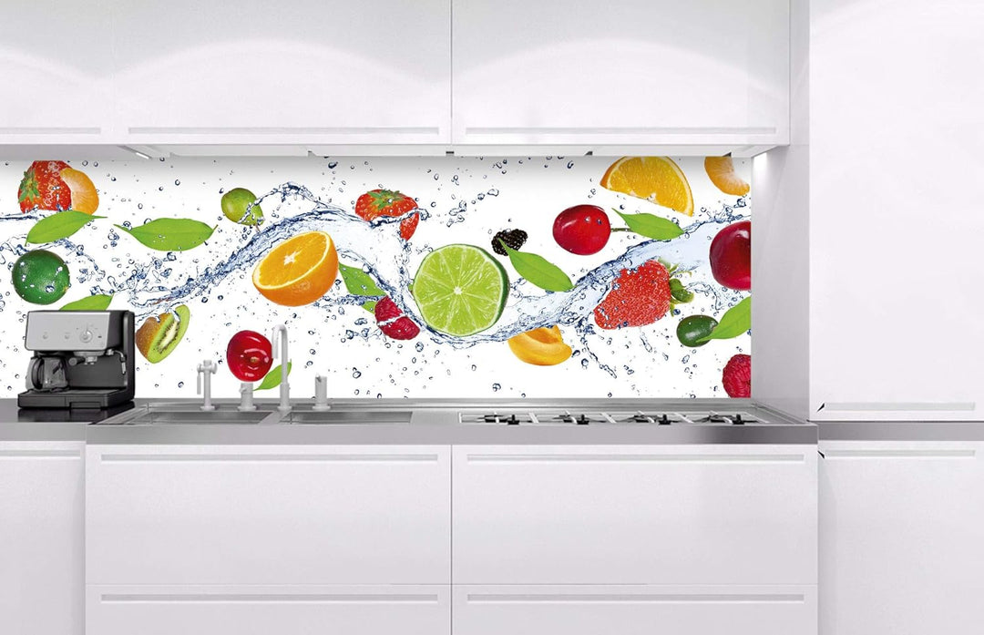 DIMEX Küchenrückwand Folie selbstklebend Obst | Klebefolie - Dekofolie - Spritzschutz für Küche | Pr