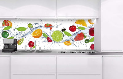 DIMEX Küchenrückwand Folie selbstklebend Obst | Klebefolie - Dekofolie - Spritzschutz für Küche | Pr