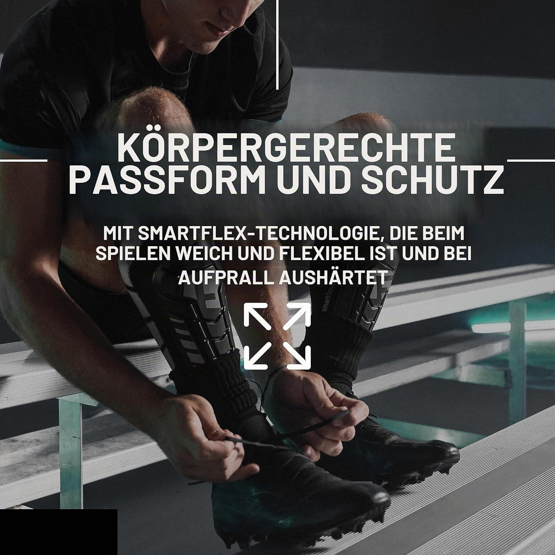 G-Form Pro-S Vento CE Fussball Schienbeinschoner Schwarz Youth L/XL, Schwarz Youth L/XL