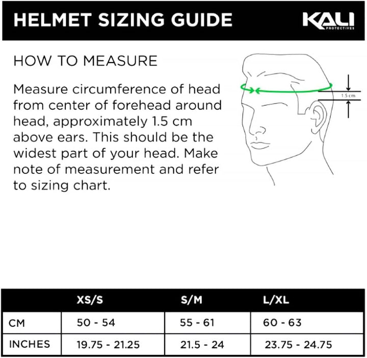 Kali Chakra Solo Helm schwarz 2022 Fahrradhelm Weiss 58-62, Weiss 58-62