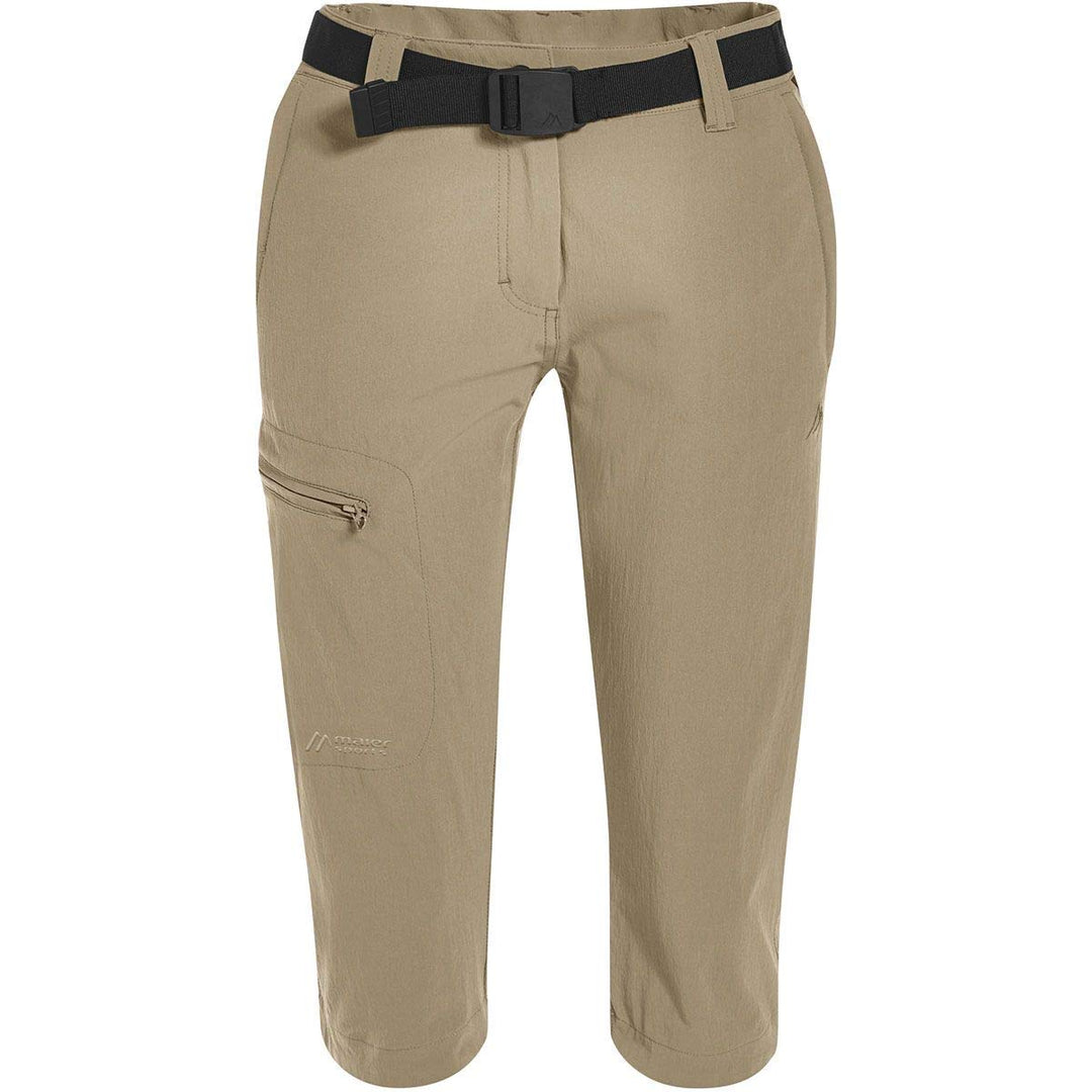 Maier Sports Damen Inara slim 3/4 Bermuda Shorts, coriander, 40