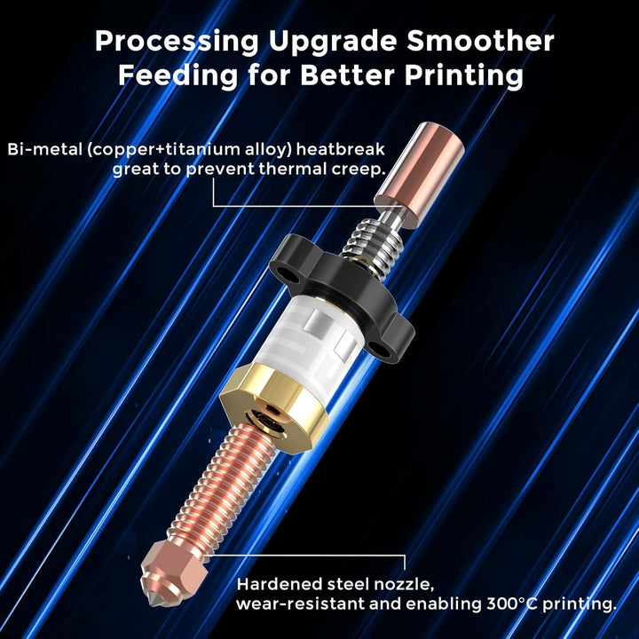 Creality Offiziell CR-10 SE Hotend-Kit, keramischer Heizblock-Kit 300°C 60W Schnellheizungskeramik m