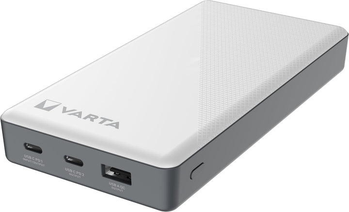 VARTA Power Bank 20000mAh, Powerbank Energy mit 4 Anschlüssen (1x Micro USB, 2x USB A, 1x USB C), ko