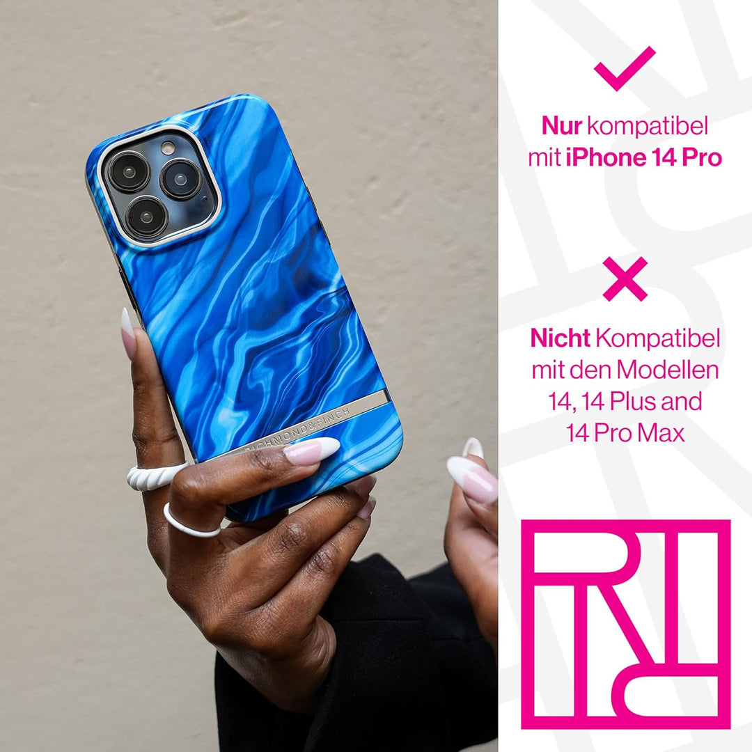 RICHMOND & FINCH Hülle Entworfen für iPhone 14 Pro | Kompatibel mit kabellosem Laden | Fallschutz de