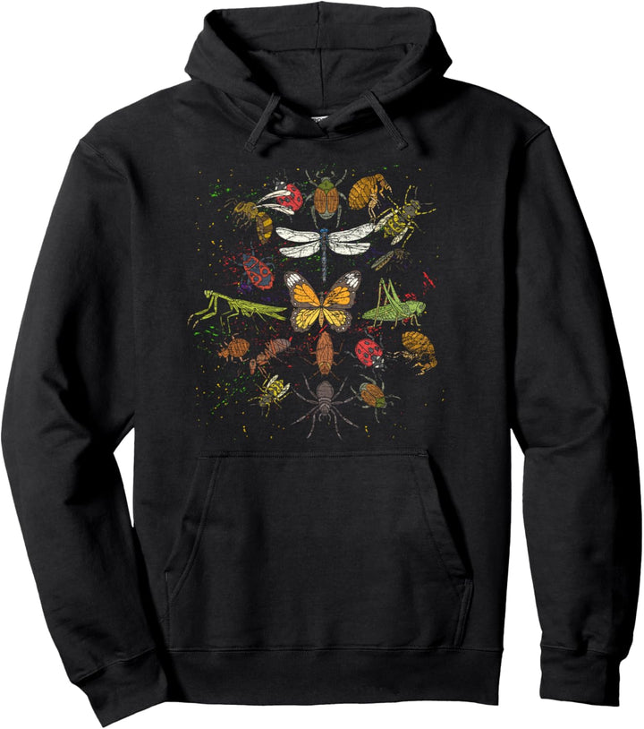 Natur Käfer Sammlung Insekten Sammler Entomologie Käfer Pullover Hoodie