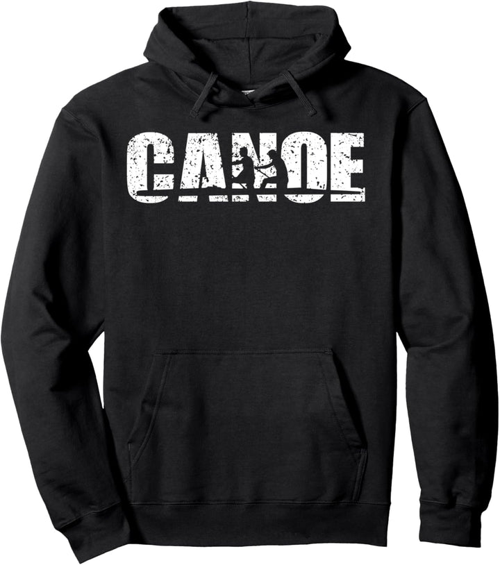 Distressed Look Kanu Geschenk für Kanuten Pullover Hoodie
