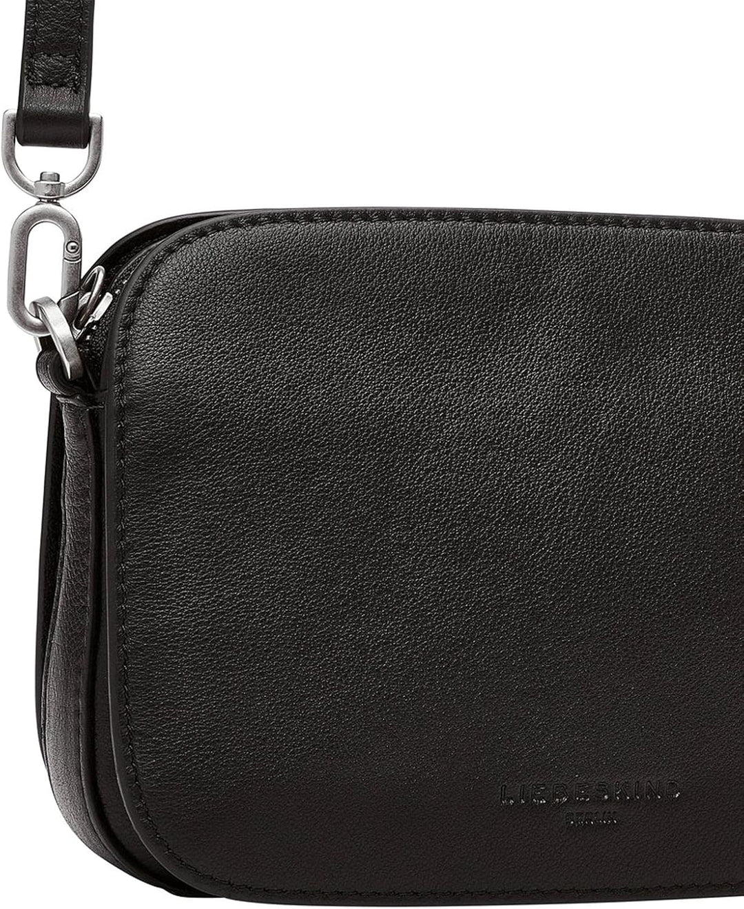 Liebeskind Damen Luka Crossbody Umhängetasche Schwarz, Schwarz