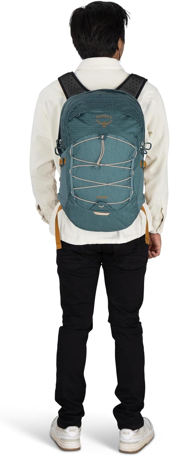 Osprey Quasar Unisex-Lifestyle-Rucksack, 26L, Phantom Grey Heather, Phantom Grey Heather