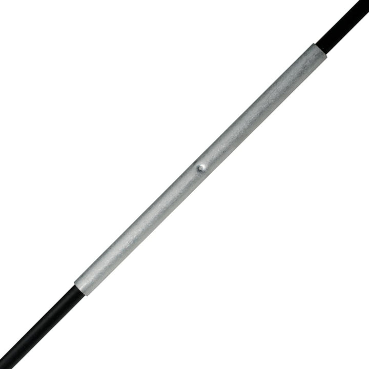 20 Schwarze Rankstäbe Rundstäbe aus Glasfaser (Fiberglas) Glasfaserstäbe 1 m x 7 mm + 20 Steckhülsen