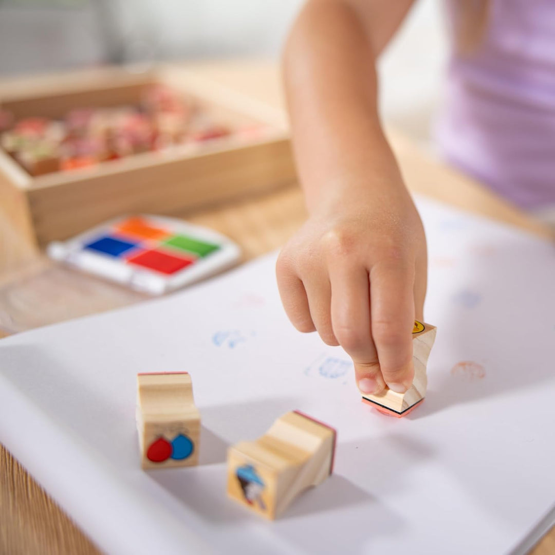 Melissa &amp; Doug Lieblingssachenstempelset | Kunsthandwerk | Stempelset | 3+ | Geschenk für Jungen ode