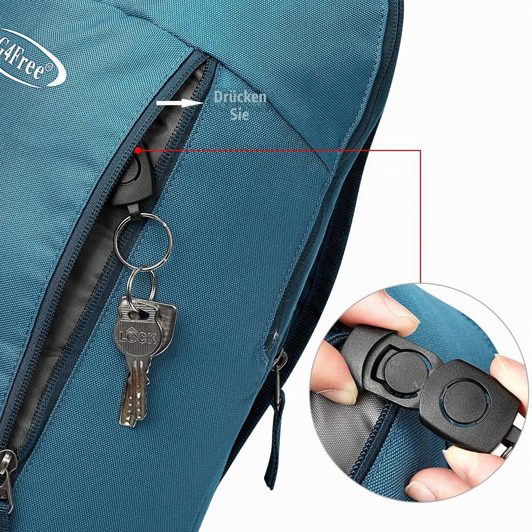 G4Free Mini Daypack Tagesrucksack Kleiner Rucksack Mehrzweck 10L Unsiex Wanderrucksack Buchrucksack