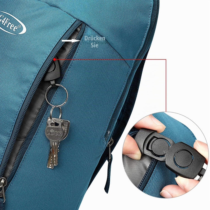G4Free Mini Daypack Tagesrucksack Kleiner Rucksack Mehrzweck 10L Unsiex Wanderrucksack Buchrucksack