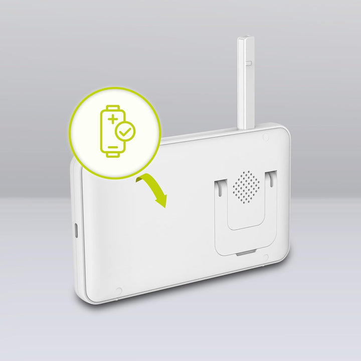 Lionelo Babyline 8.3 Elektronisches Babyphone mit Full HD 360° Kamera 5" Bildschirm 200m Reichweite
