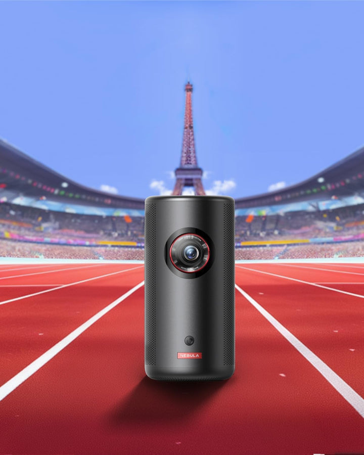 Nebula Anker Capsule 3 Laser 1080p, Smart, WLAN, Mini Beamer, Black, Portable Beamer, Dolby Digital,