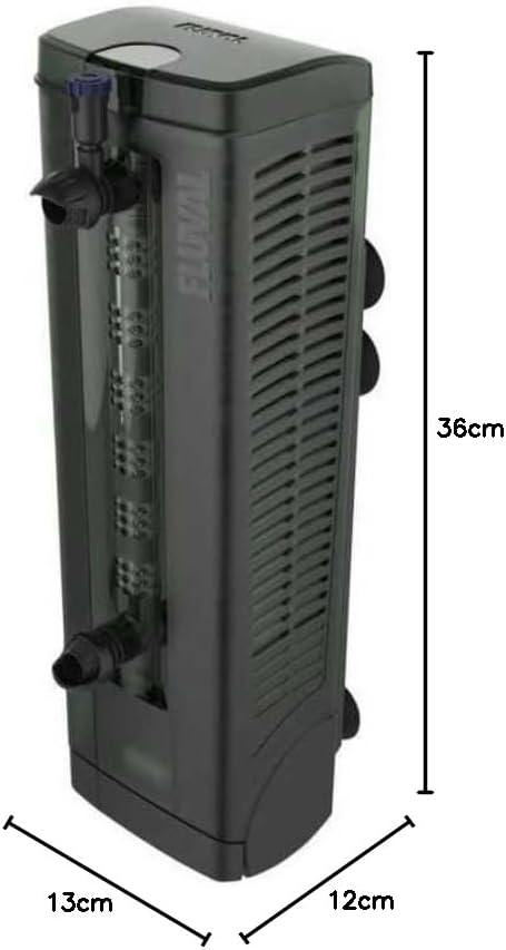 Fluval U4 Innenfilter, für Aquarien von 130 bis 240l, 10W Aquarien 130 bis 240 l Single, Aquarien 13