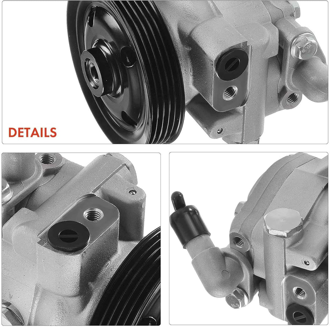 Frankberg Servopumpe Hydraulikpumpe Lenkung Mit Riemenscheiben Kompatibel mit Mondeo IV BA7 I4 1.6L