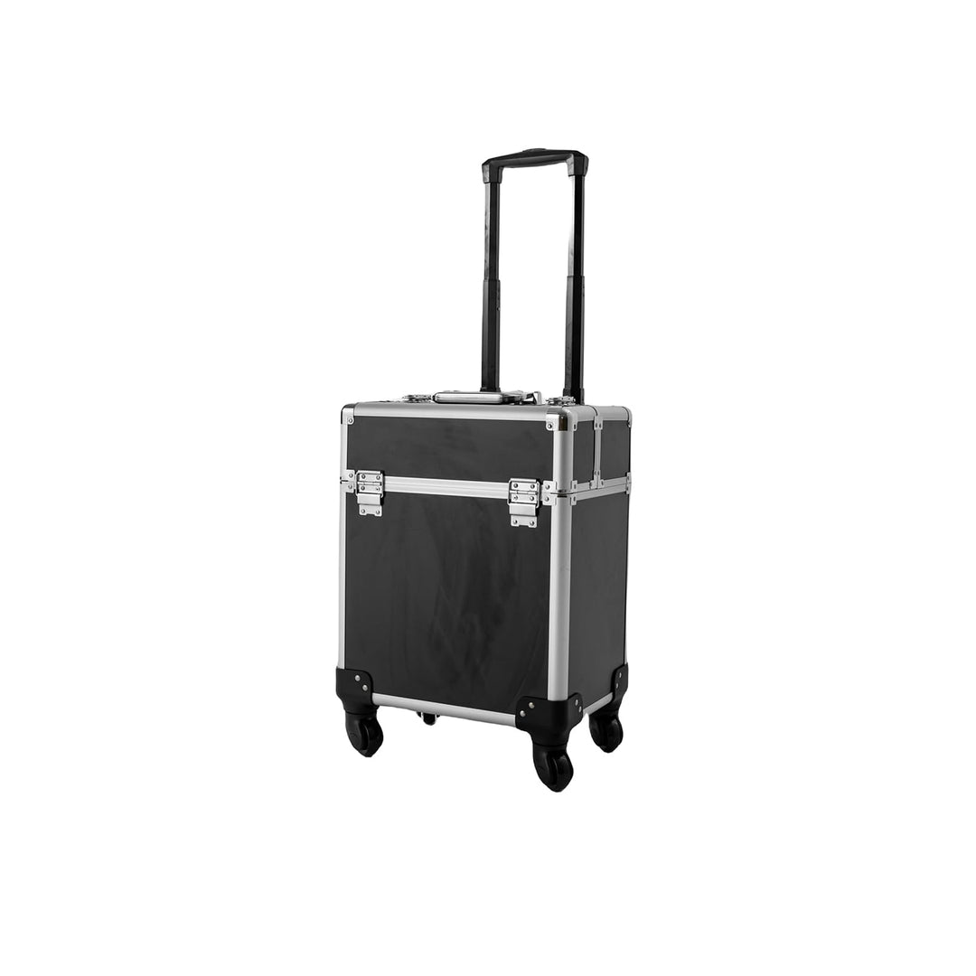 Kosmetikkoffer Trolley, 34 * 24 * 41cm Reisen Friseurkoffer Gross Schminkkoffer für Visagisten, Hair