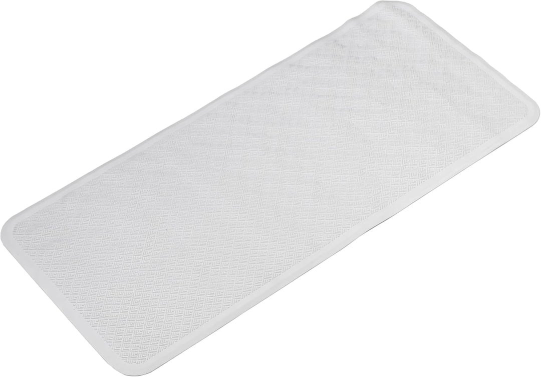 Croydex Hygiene-n-Clean Badewanneneinlage gross Gummi antibakteriell 37 x 90 cm Weiss