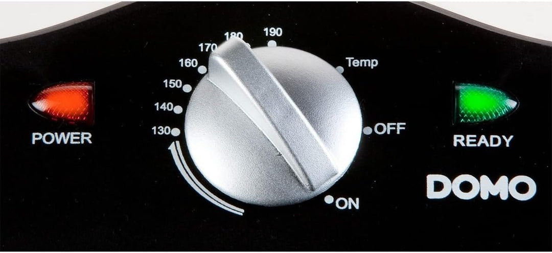 DOMO DO514FR Fritteuse - Elektrische Fritteuse Edelstahl - 3 L - 2000 W