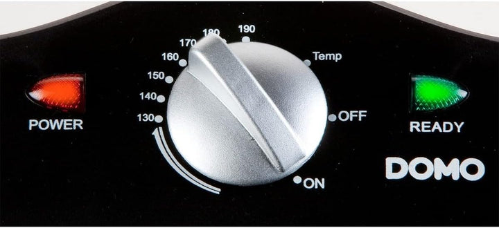 DOMO DO514FR Fritteuse - Elektrische Fritteuse Edelstahl - 3 L - 2000 W