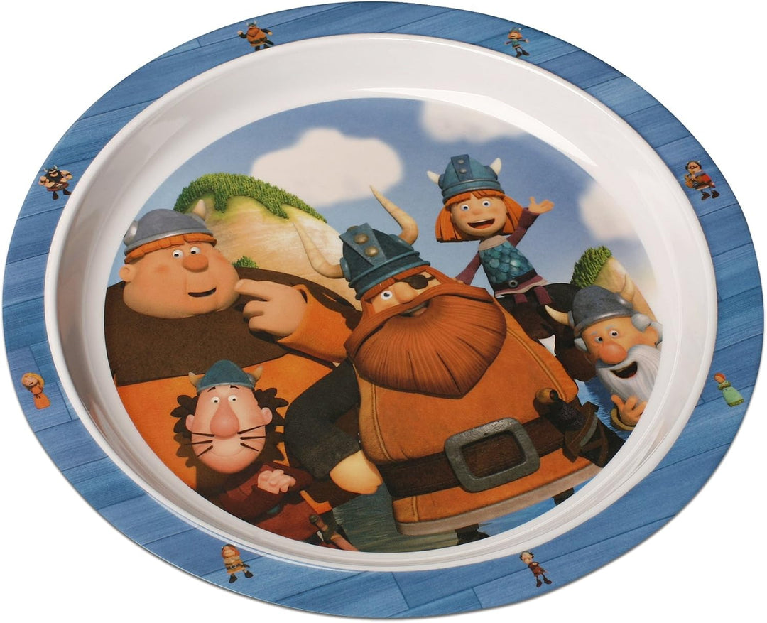 Studio 100 MEVI00000260 - Wickie und die starken Männer, Geschirr-Set, 3-teilig
