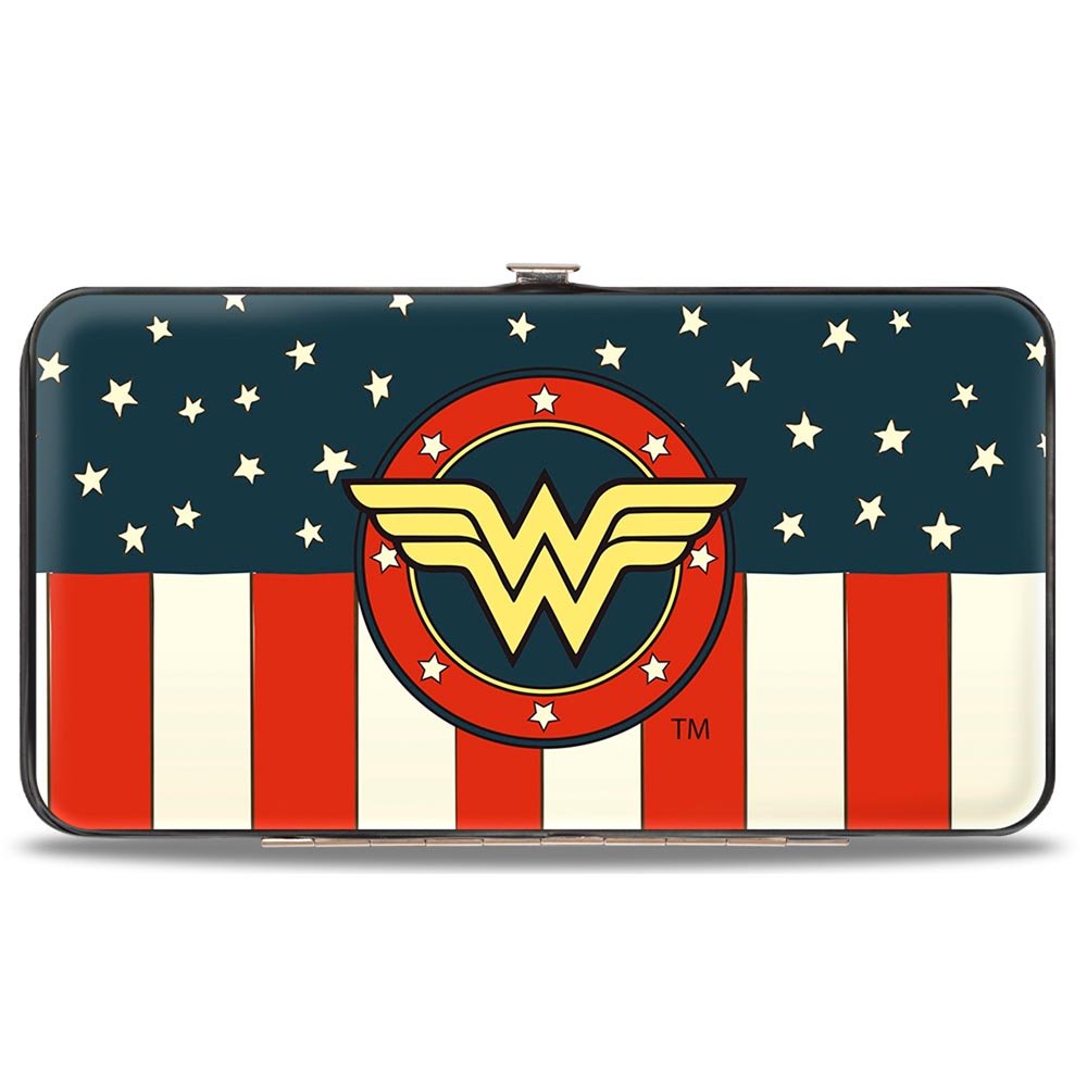 Buckle-Down Damen Scharnier Geldbörse - Wonder Woman Einheitsgrösse Mehrfarbig, Einheitsgrösse Mehrf