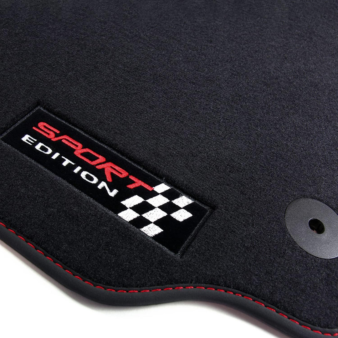 tuning-art 196 Sport Edition Fussmatten für Seat Leon 1M Toledo 1M Sport 1999-2006