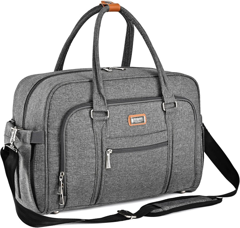 WELAVILA Wickeltasche, Wickeltaschen für Mama und Papa, mit Wickelauflage und isolierten Taschen Dun