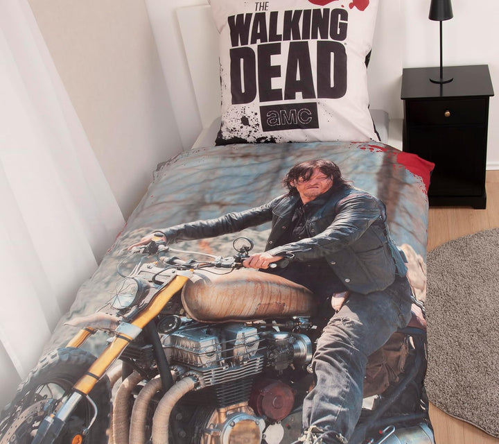 Herding The Walking Dead Daryl Dixon Sondermodell Bettwäsche 135 x 200 cm Geschenk All-in-One Outlet