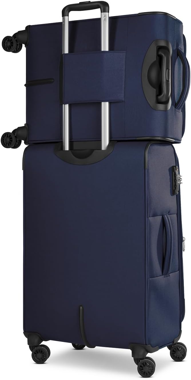 Worldpack Kleiner Weichgepäck Kabinen-Koffer | Cabin-Trolley 36 x 20 x 55 cm aus hochwertigem, robus