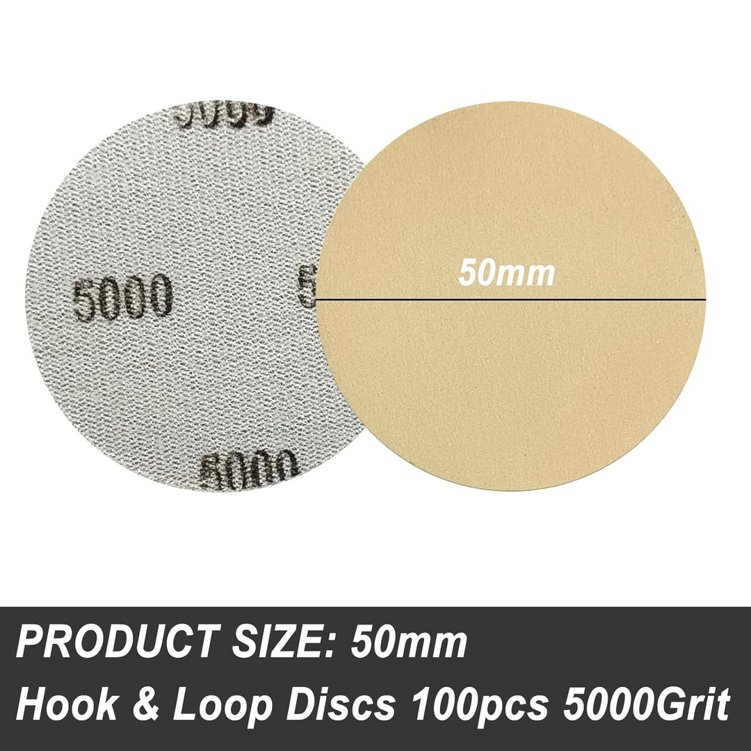 50mm Wasserfest schleifpapier Klett 50 Stücke 5000 Körnung Siliziumkarbid Schleifpapier geeignet für