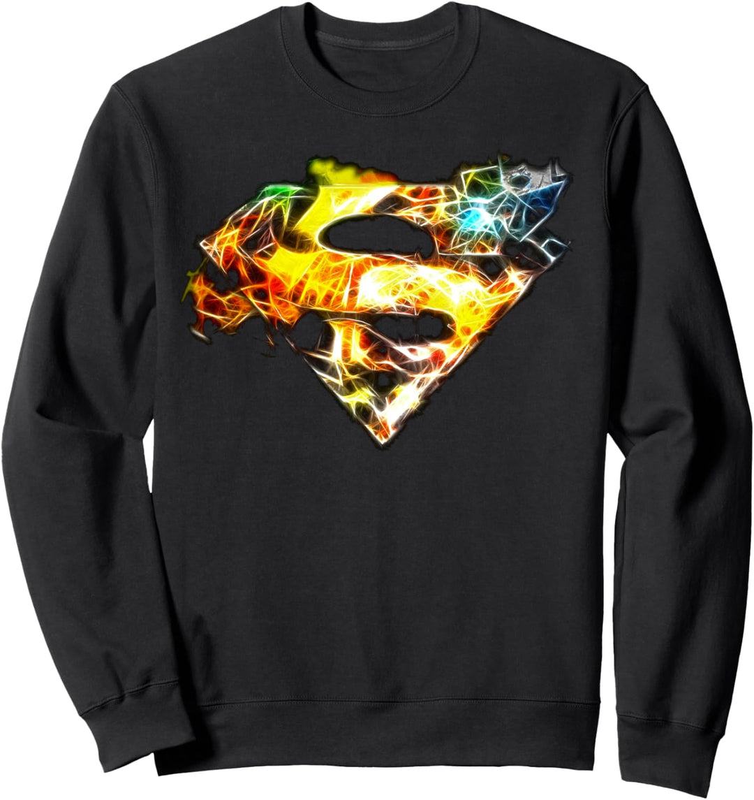 DC Superman-Logo gesättigt Sweatshirt