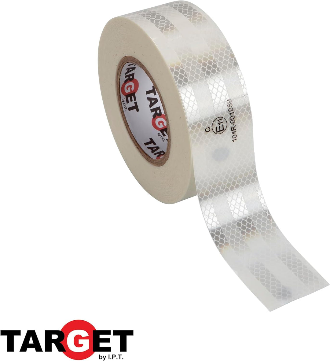 Homologiertes reflektierendes Band - TARGET - Weiss 25 m x 50 mm – Für lastwagen - Regel EC 104 - Se