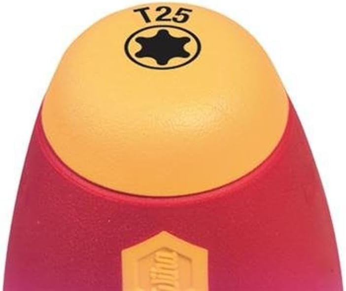 Wiha Schraubendreher SoftFinish® electric slimFix TORX® (36539) T25 x 125 mm für tiefliegende Schrau
