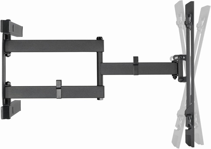 Gembird Full-Motion TV-Wandhalterung 37–80 Zoll – Schwenkbar und Neigbar, VESA 200x200–600x400 Kompa
