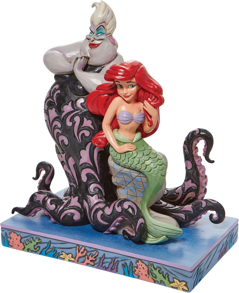 Enesco Disney Traditions Arielle und Ursula, Figur, 24 cm, Mehrfarbig, 6010094