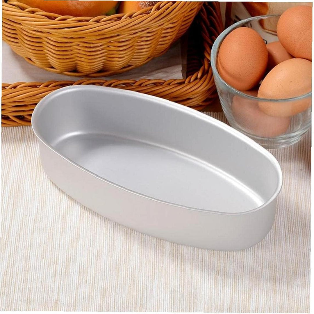 Ovale Form Aluminium Brot Geschirr Kuchen-backen-Form DIY Pfannen Non-Stick Tray Küche Käse Pan
