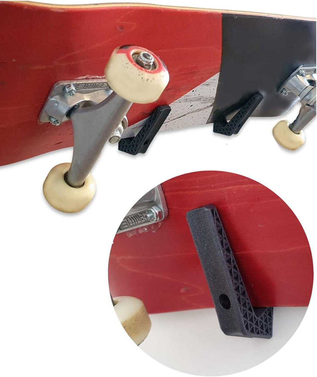 Enhanc3d Designs- Skateboard Halterung Wand – Skate, Surfskate und Longboard Wandhalterung – Moderne