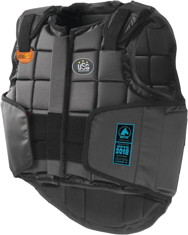 USG Panel-Sicherheitsweste ''USG Flexi", schwarz, Erwachsene XL