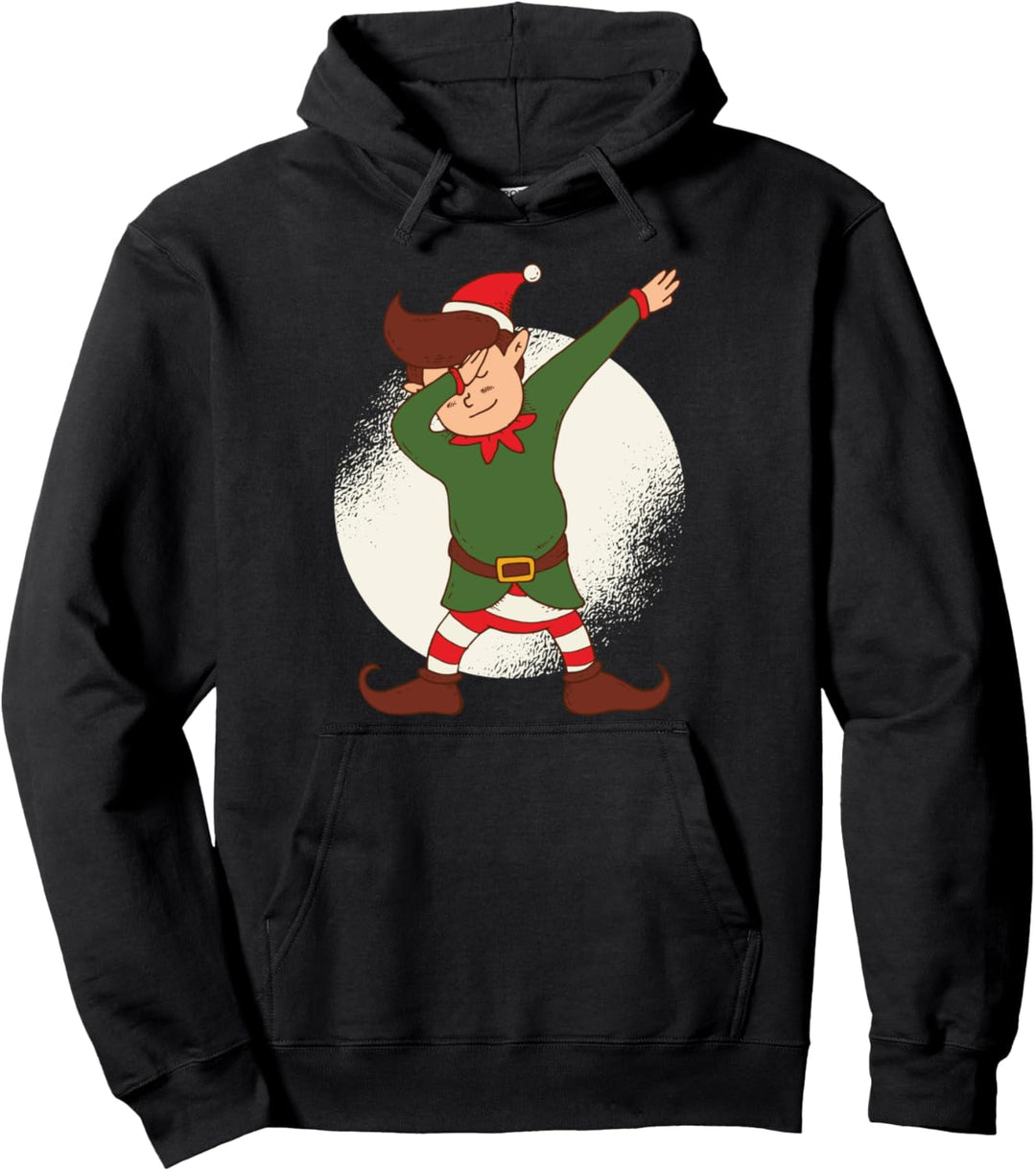 Lustiges Dabbing Weihnachtself Weihnachts Weihnachten ,Elf Pullover Hoodie