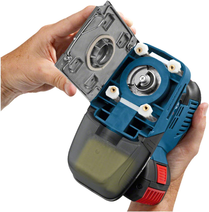 Bosch Professional 06019D0200 18V System Akku Schwingschleifer GSS 18V-10 (Schwingkreis-Ø: 1,6 mm, o