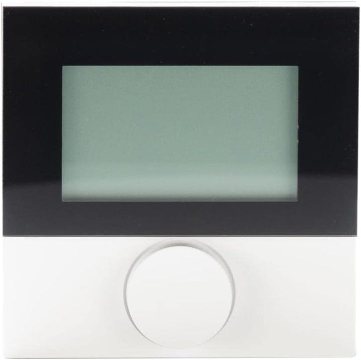 Fussbodenheizung Raumthermostat Alpha Regler direct Standard LCD 24 V mit Designscheibe