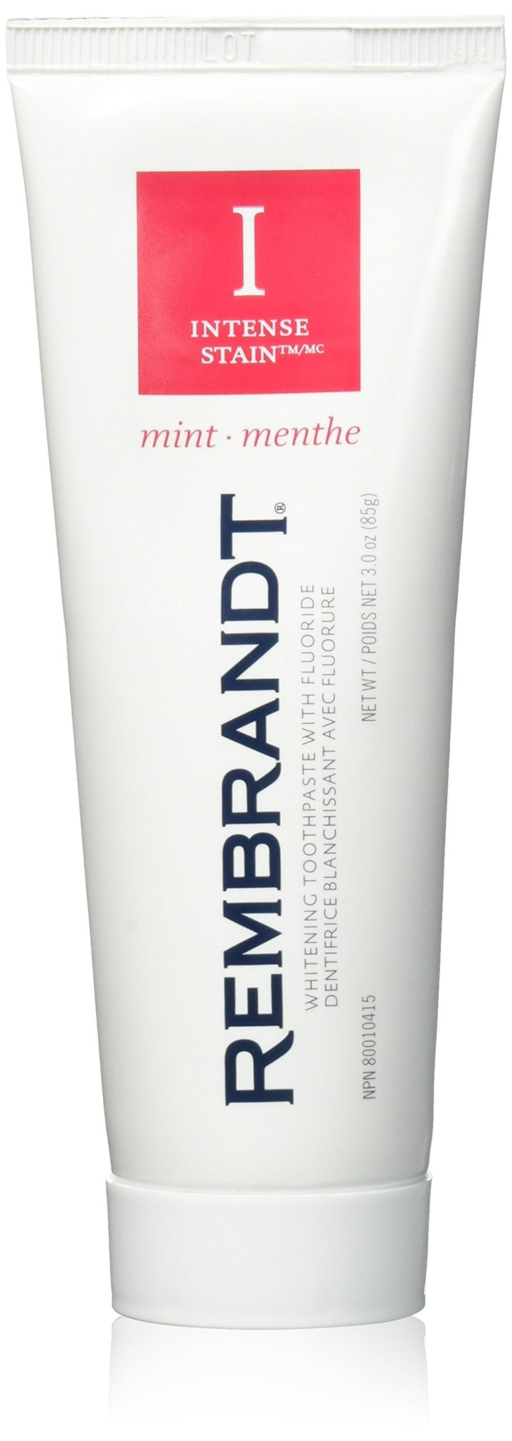 Rembrandt Intense Stain Toothpaste, Mint, 3 Ounce, 3-pack