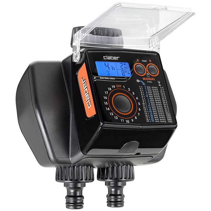 Claber M233300 - Programador de riego duo claber d84850000 Single, Single
