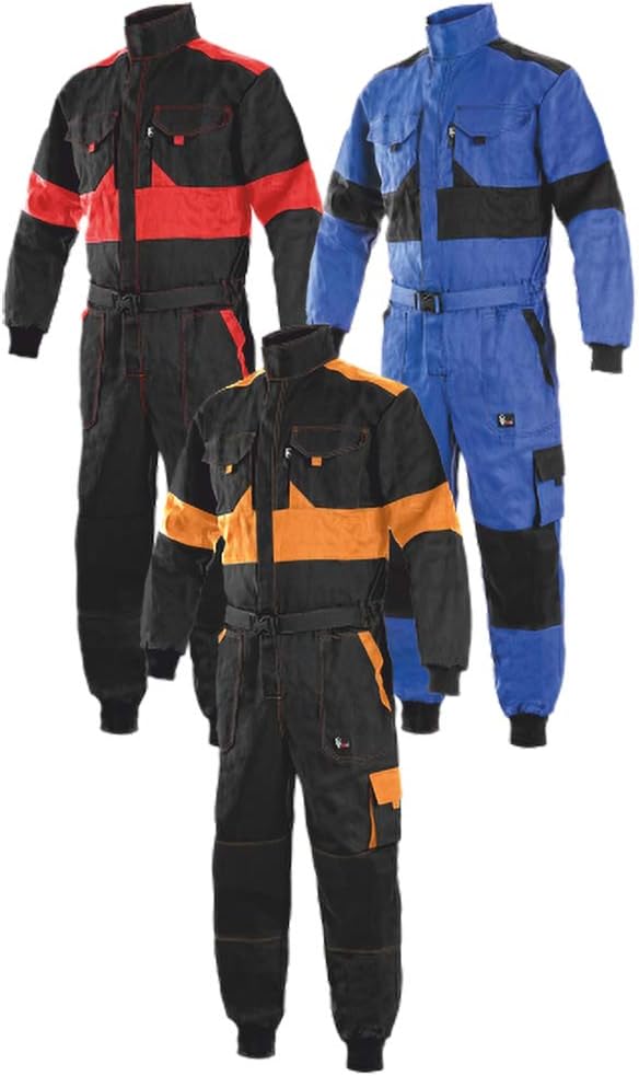 LUXY Canis CXS Robert Arbeitsoverall Herren Arbeitsanzug Schutzanzug Reissverschluss Overall Einteil
