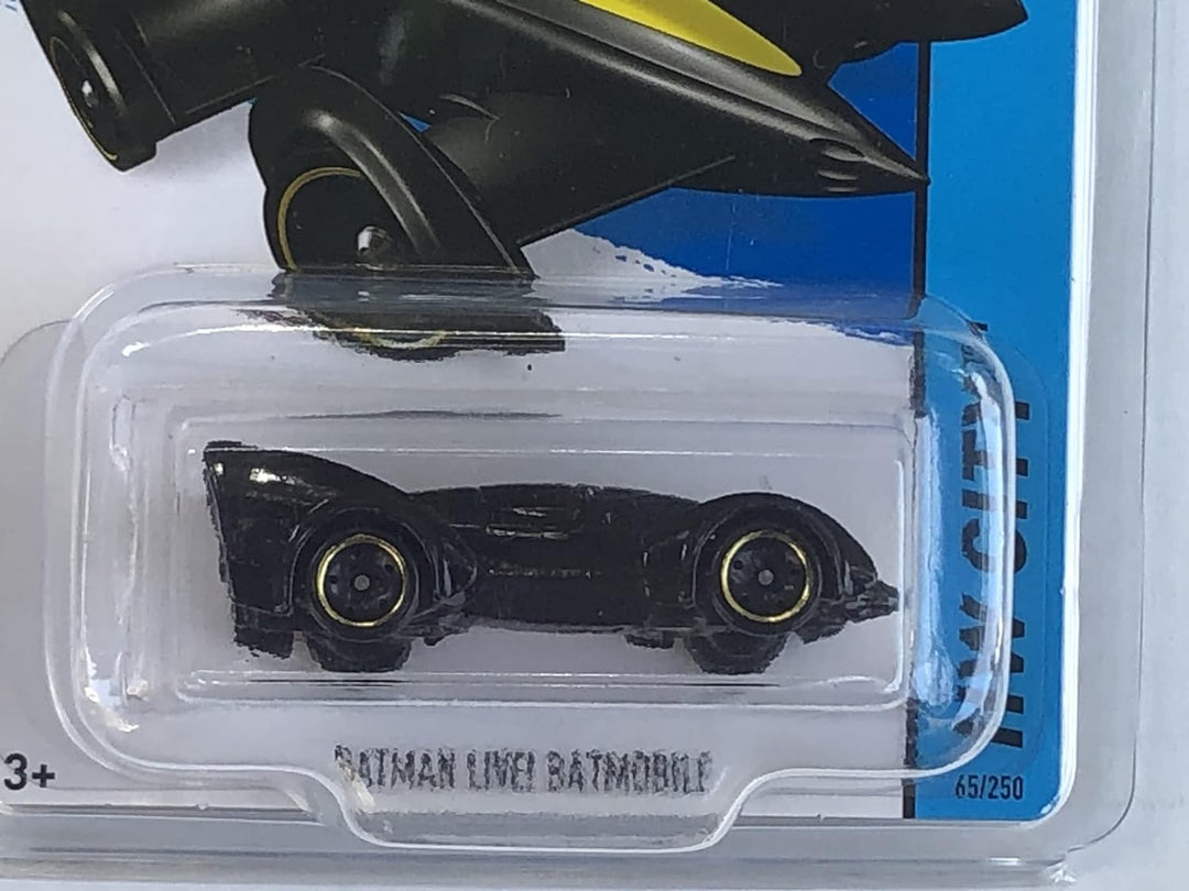 Hot Wheels, 2015 HW City, Batman Live! Batmobile [Black] Die-Cast Vehicle #65/250 by Mattel