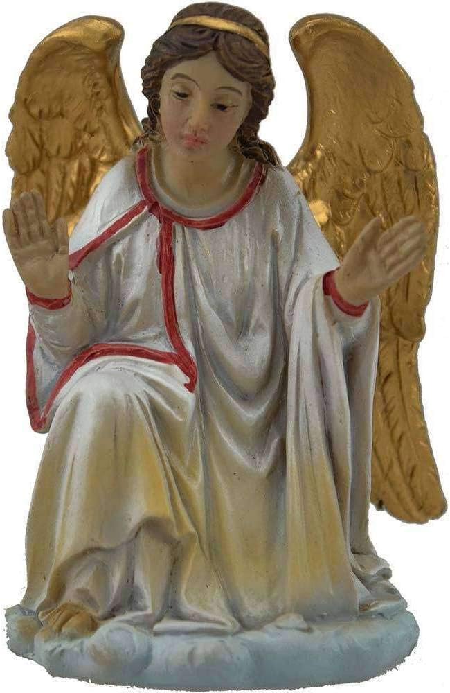 Set mit 4 Figuren, Jesus, aus Kunstharz, Oster-Krippe, 14 cm