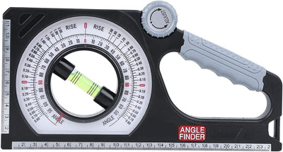 Universelles Neigungswinkelmessgerät, Dual-Scale-Rotations-Pitch-Finder mit Füllstandsfläschchen mit